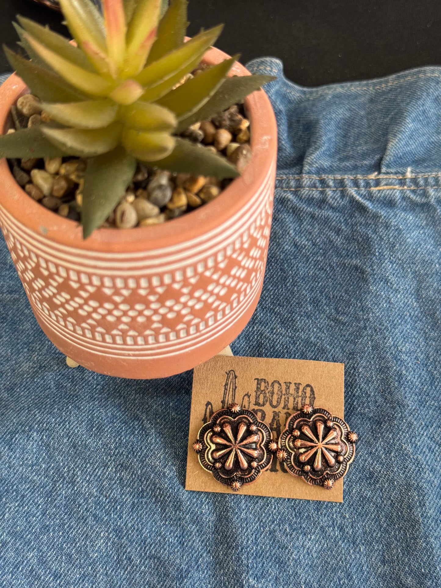 Copper Queen Earrings