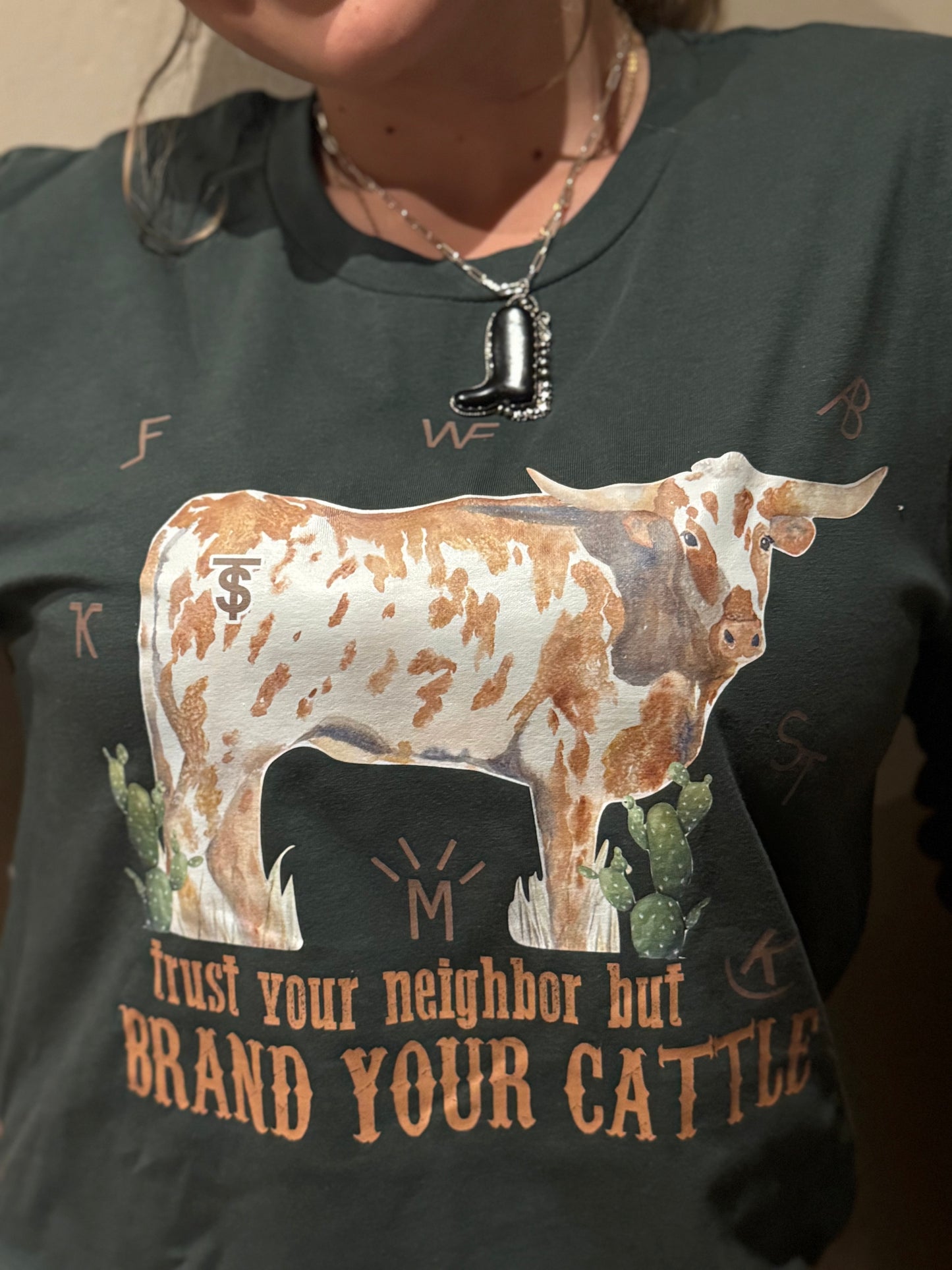 Brand your cattle tee
