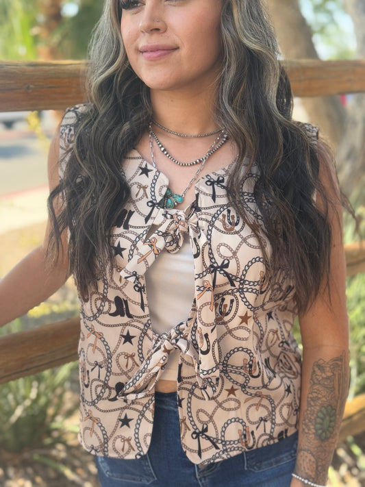 Link chain vest