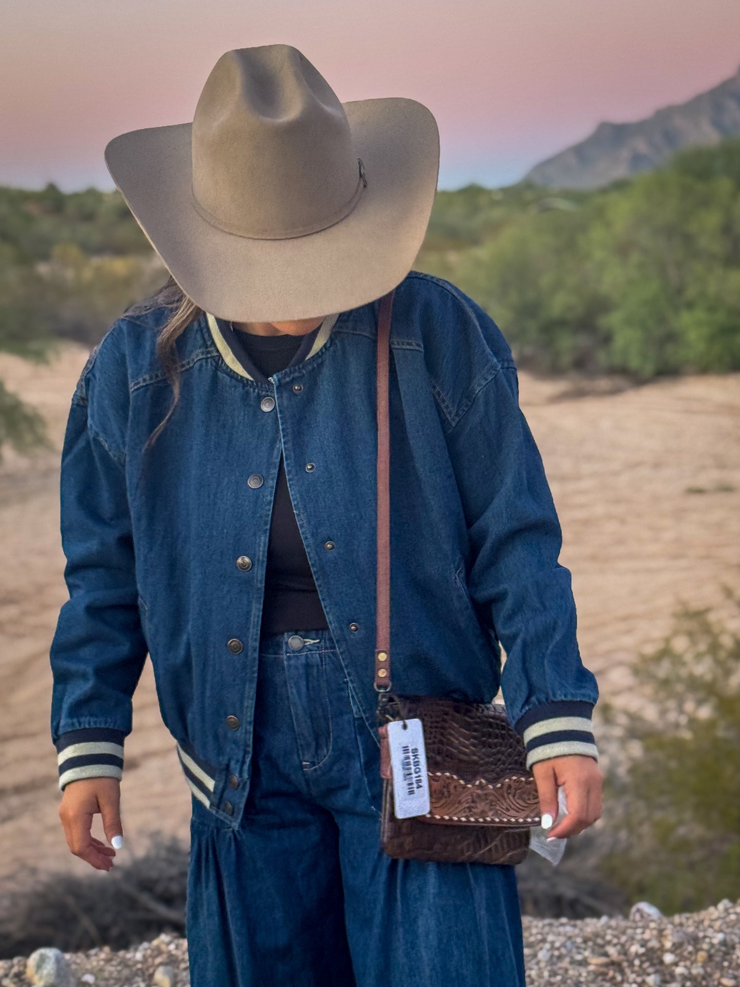 Denim Dan Bomber Jacket