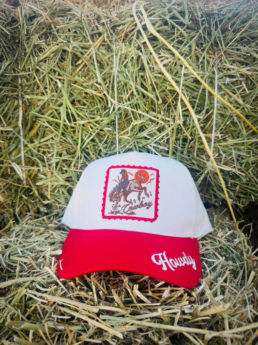 Howdy cowboy cap