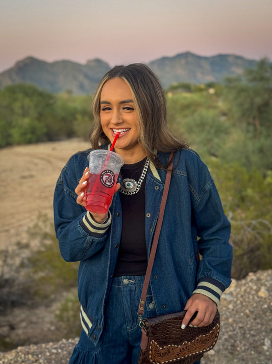 Denim Dan Bomber Jacket