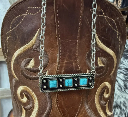 3 Stone Bar Necklace