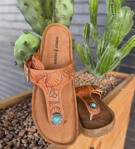 Canvas sandals